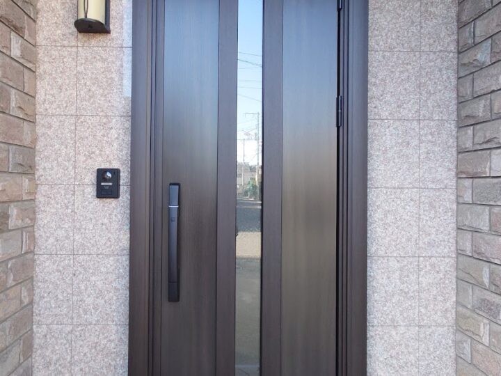 【岡山市南区】I様邸玄関ドア交換工事