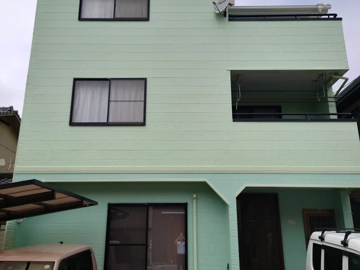 【岡山市北区】I様邸　屋根・外壁塗装工事