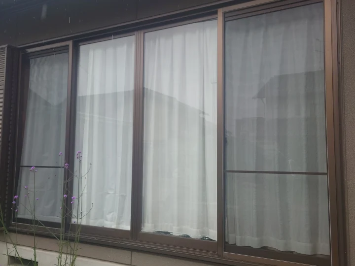 【岡山市北区】N様邸 網戸交換工事
