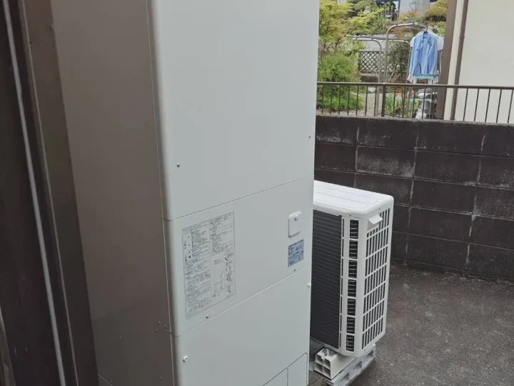 【岡山市北区】S様邸 エコキュート交換工事