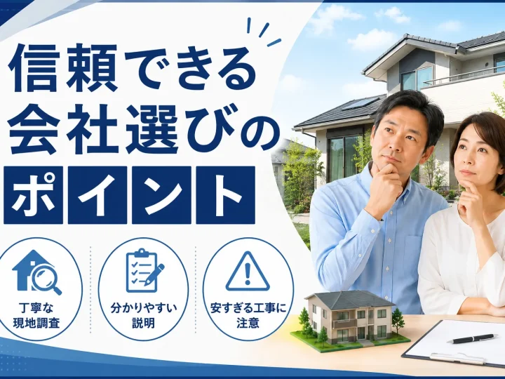リフォームで失敗しない会社選び｜価格だけで決めると後悔する理由とは？