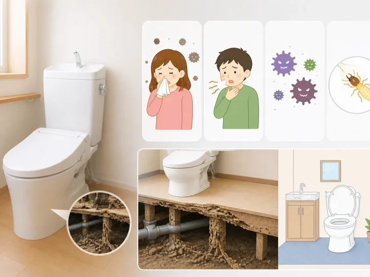 トイレリフォームで健康習慣が変わる？梅雨前に見直したい快適なトイレ環境と見えないリスク